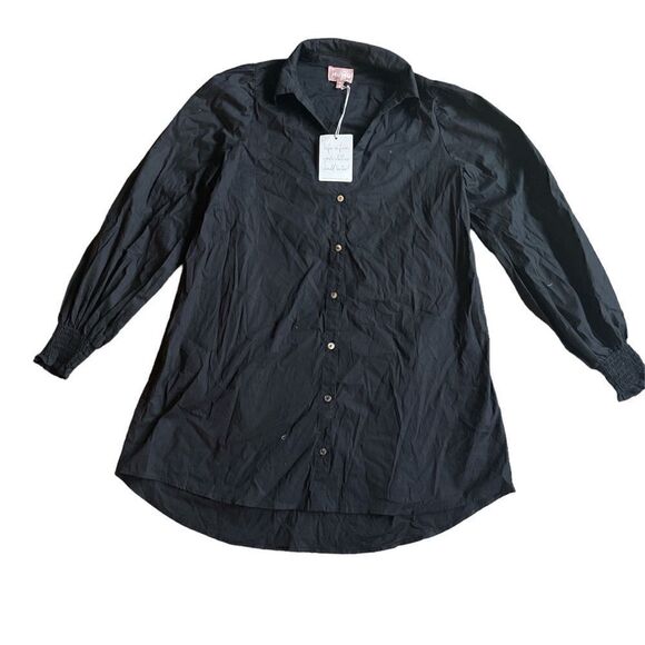 Show Me Your Mumu Allure Shirt Dress in Black size M - Picture 11 of 12